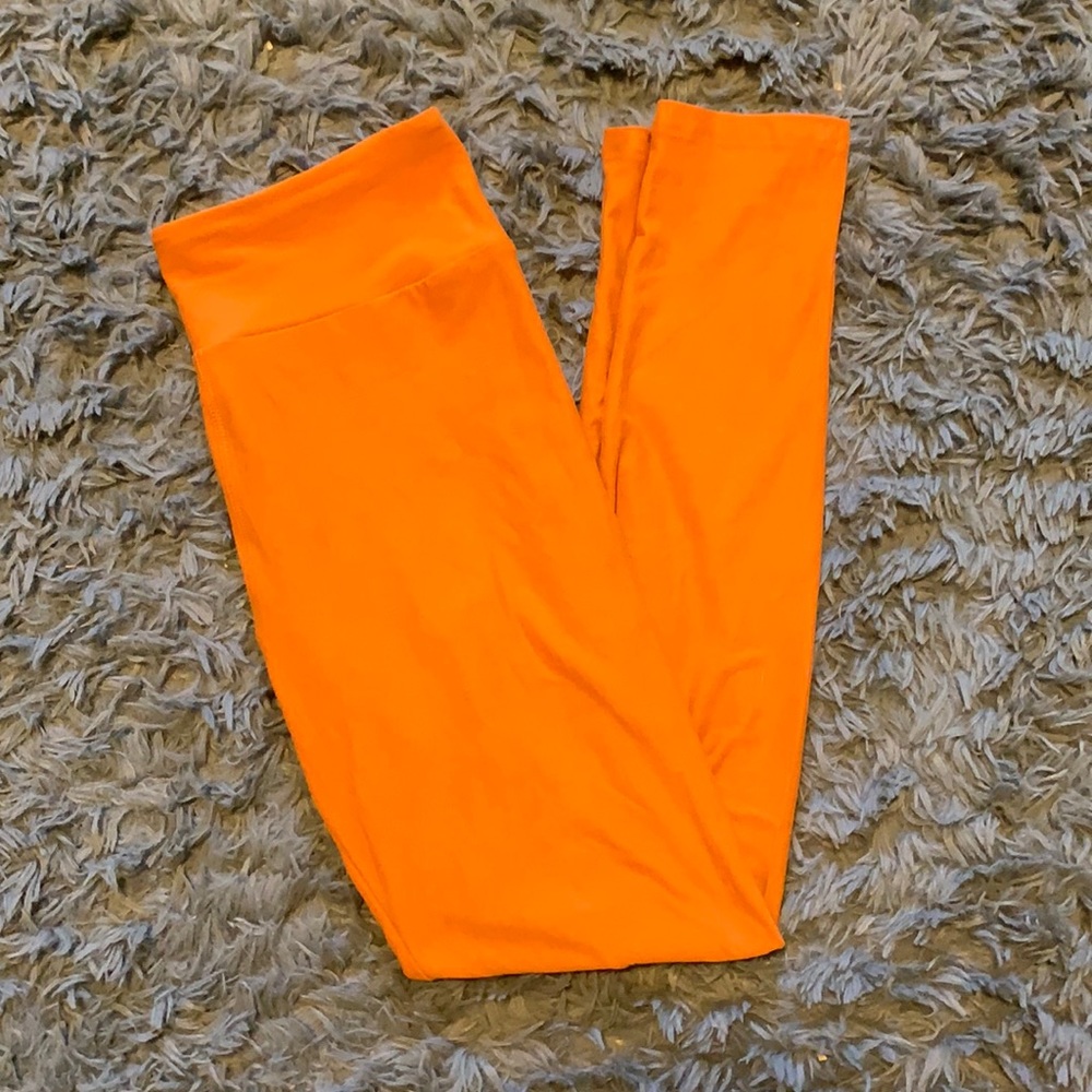 LulaRoe Burnt Orange Leggings